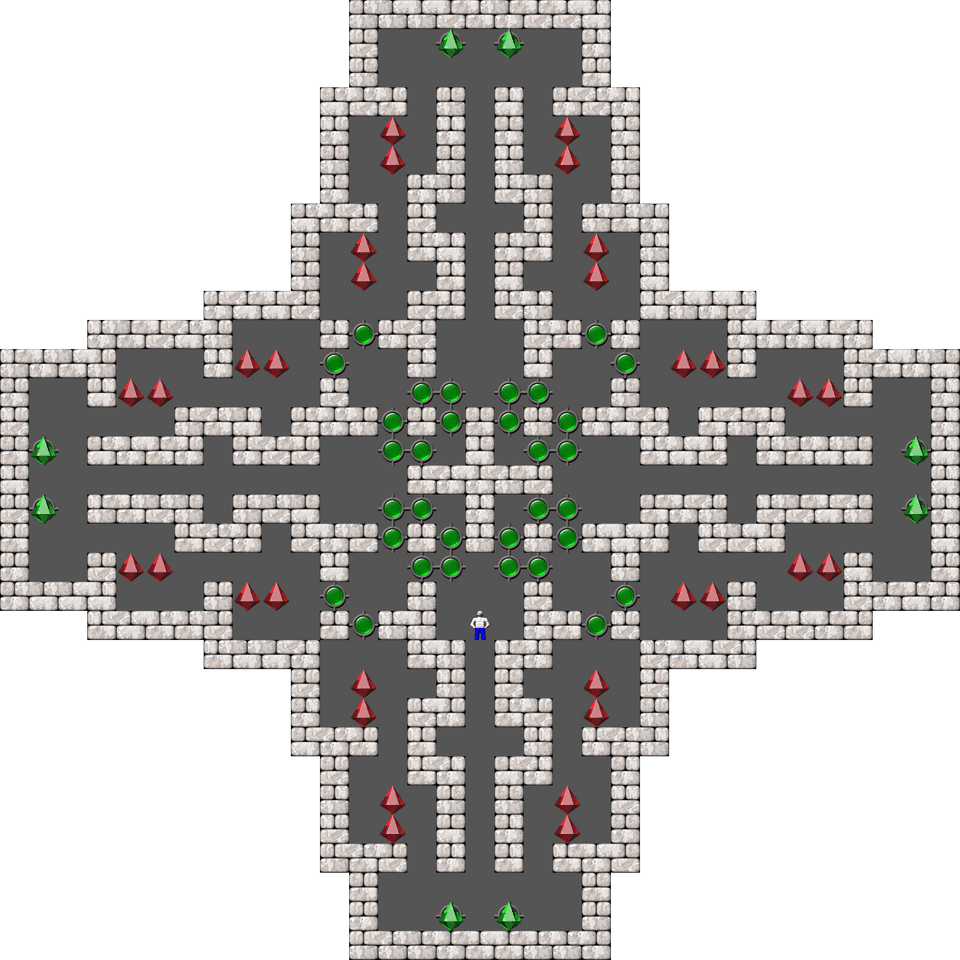 Sokoban David W. Skinner Arranged level 254